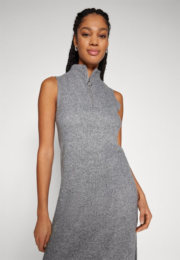 ONLY ONLLUCIA ZIP CALF DRESS