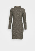 Missguided Petite DRAWSTRING ANIMAL MINI DRESS
