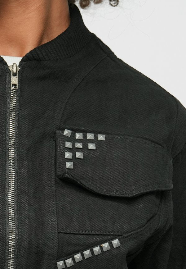 FAVELA CUTLINE CROPPED JACKET
