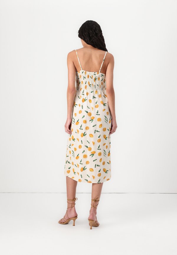 Pieces PCNYA STRAP MIDI SMOCK DRESS