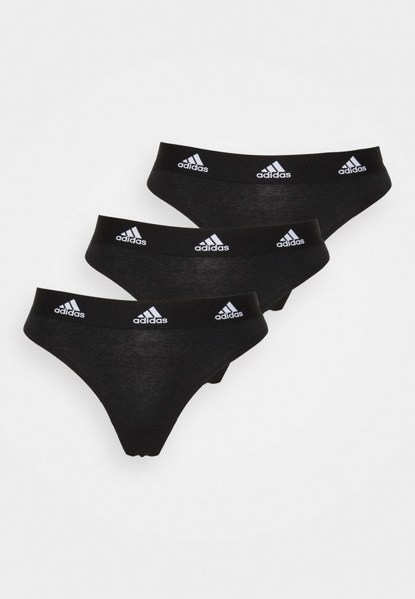 adidas Sportswear THONG 3 PACK - Thong - black