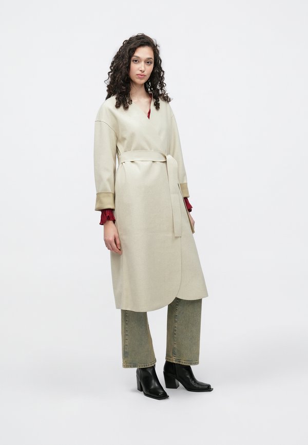 VILA VIBETTY BELT LONG JACKET