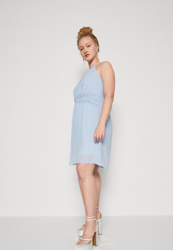 EVOKED VILA VIMILINA HALTER NECK DRESS