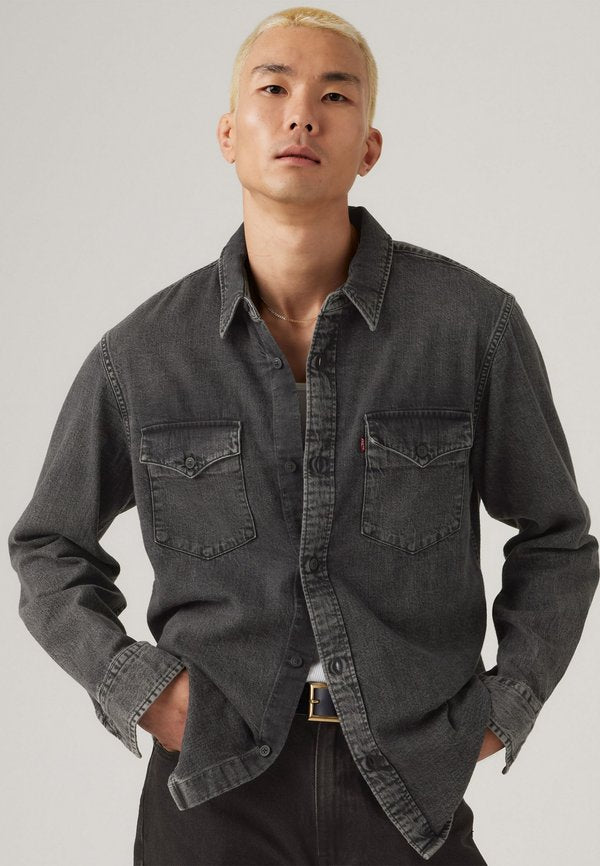 Levi's® RELAXED FIT WESTERN - Shirt - night shadow