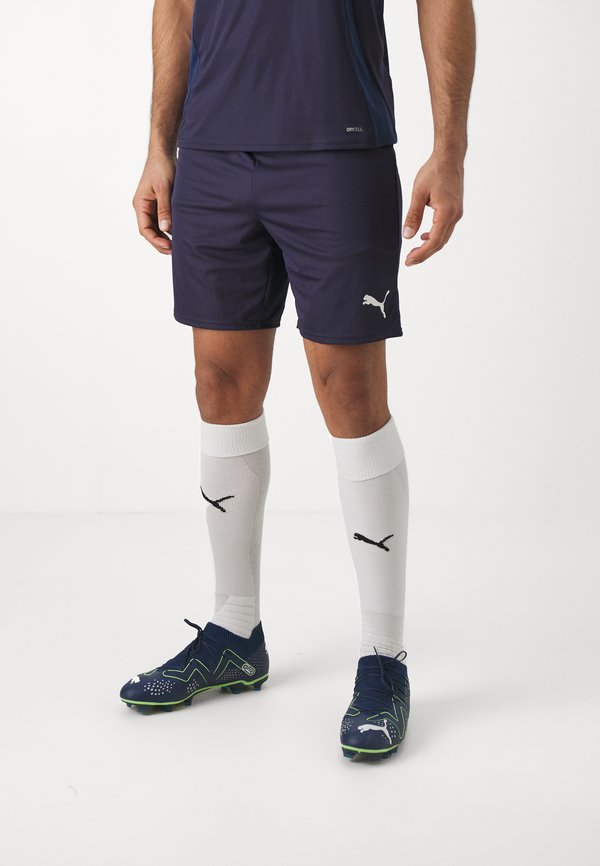 Puma TEAMGOAL SHORTS - Sports shorts - navy/white