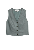 Marks & Spencer Linen Blend Tailored Vest