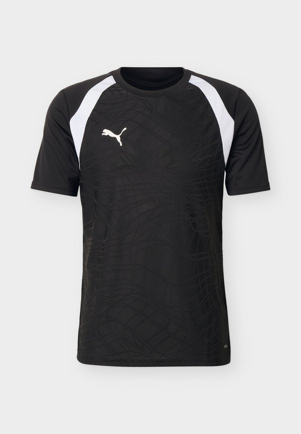 Puma TEAMFINAL TRAINING - Sports T-shirt - black/white