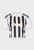 adidas Performance JUVENTUS 26/27 HOME CROPPED - Club wear - white/black