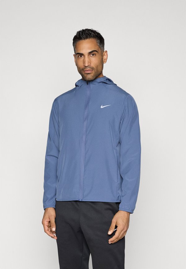 Nike Performance FORM - Windbreaker - diffused blue/reflective silver-coloured