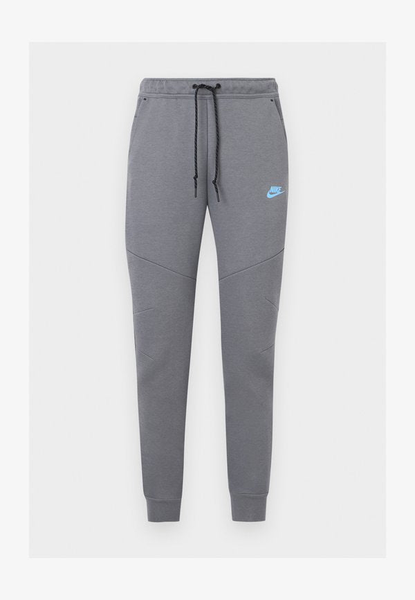 Nike Sportswear Tracksuit bottoms - smoke grey/blue