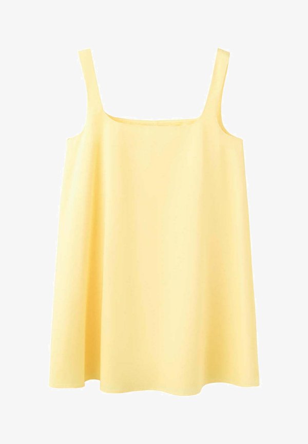Mango ADULT - Day dress - light yellow