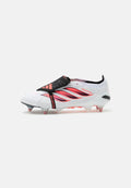 adidas Performance PREDATOR ELITE FOLD OVER TONGUE SOFT GROUND UNISEX - Soft-ground football boots - footwear white/solar turbo/core black