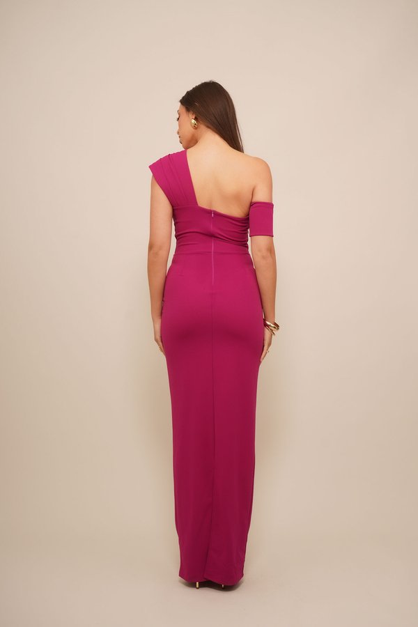 WAL G. RHODA ASYMMETRIC MAXI
