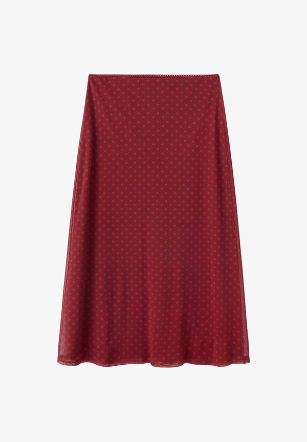 Mango ADULT - Maxi skirt - red
