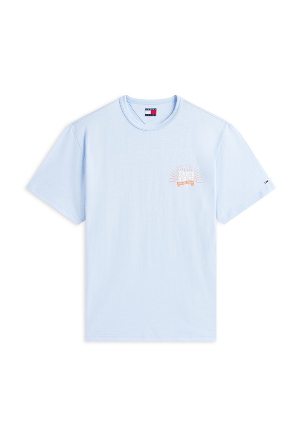 Tommy Jeans GRAPHIC TEXTURED RELAXED CREW NECK T-SHIRT