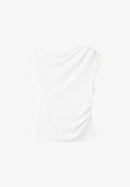 Mango ADULT - Print T-shirt - white