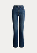 Lauren Ralph Lauren Petite HIGH-RISE STRAIGHT WIDE-LEG JEAN