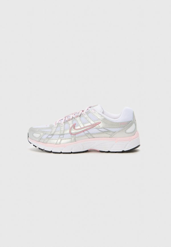 Nike Sportswear P 6000 - Trainers - white/silver-coloured/elemental pink/black
