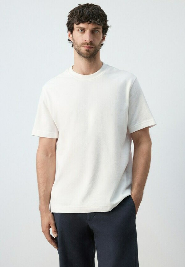 Mango ADULT - Basic T-shirt - white
