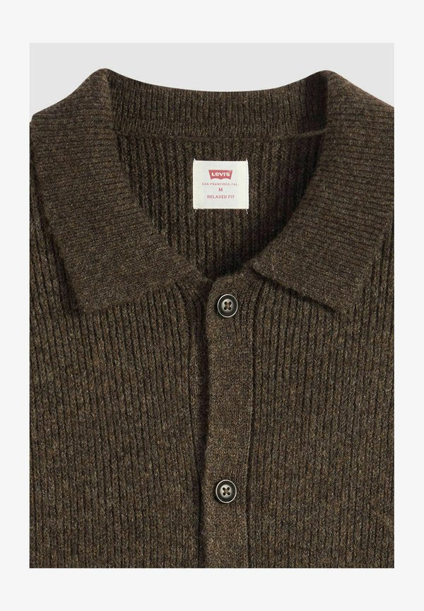 Levi's® CATALINA - Cardigan - chocolate brown heat