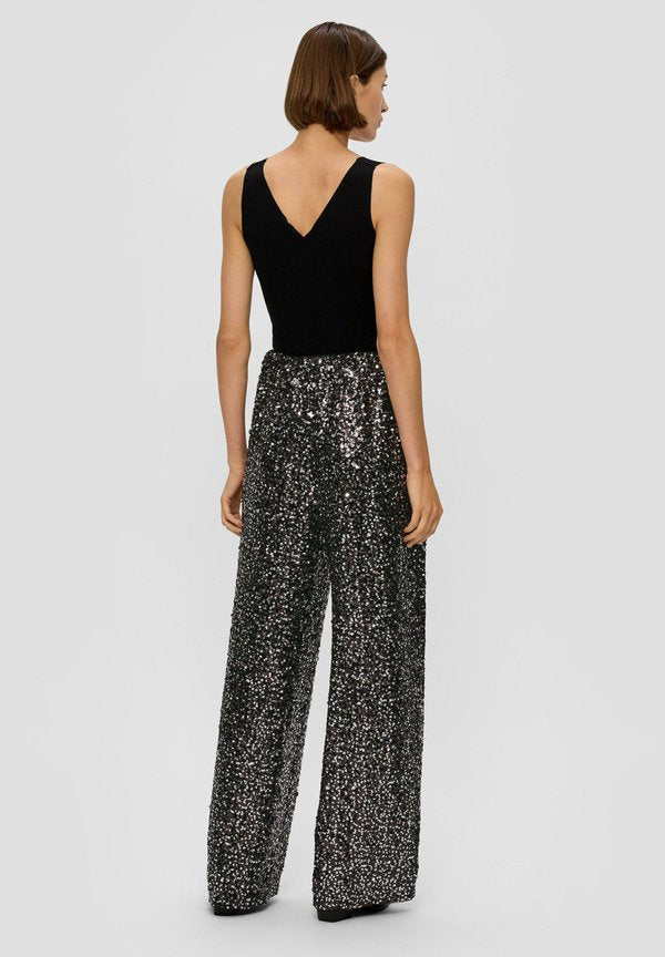 s.Oliver BLACK LABEL REGULAR MIT PAILLETTEN-BESATZ