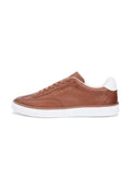 Tommy Hilfiger LUXE METALLIC LOGO LEATHER TRAINERS