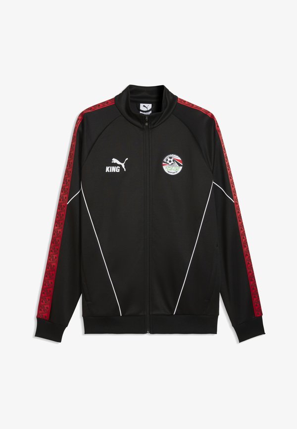 Puma EGYPT KING ANTHEM JACKET - LIFESTYLE SET - National team wear - black- red