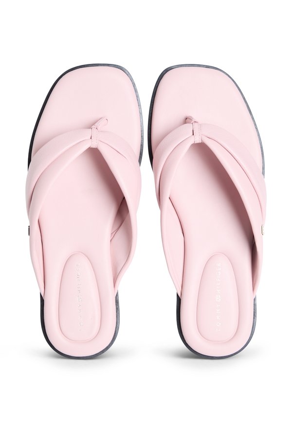 Tommy Hilfiger LEATHER TOE POST FLAT SANDALS