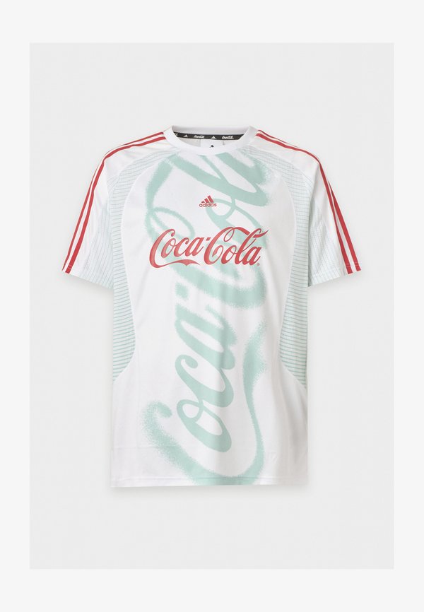 adidas Originals COCA COLA TEAMGEIST UNISEX - Print T-shirt - white