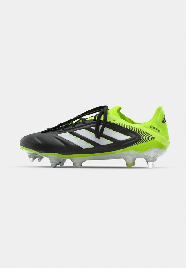 adidas Performance COPA PURE III ELITE SOFT GROUND FOOTBALL BOOTS - Soft-ground football boots - core black/footwear white/lucid lemon