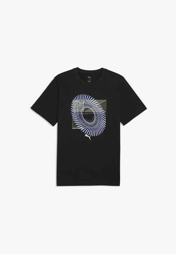 Puma Print T-shirt - black
