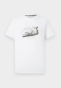 Puma BMW GRAPHIC TEE - Print T-shirt - puma white