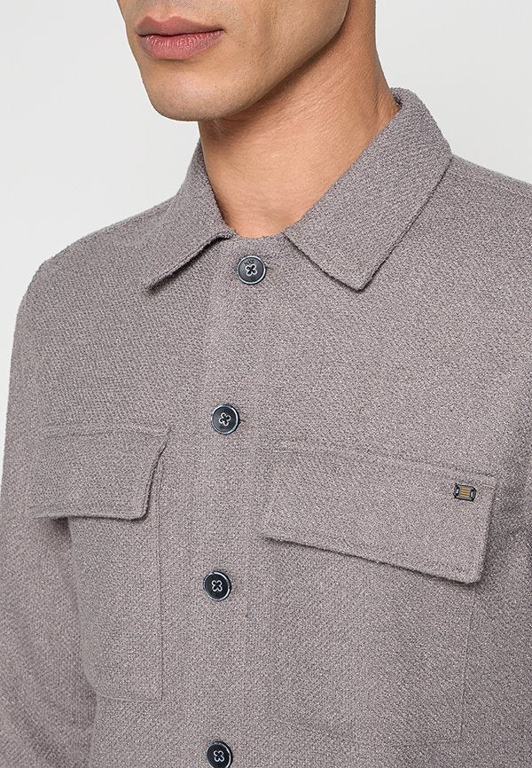 NO EXCESS FULL BUTTON STRETCH