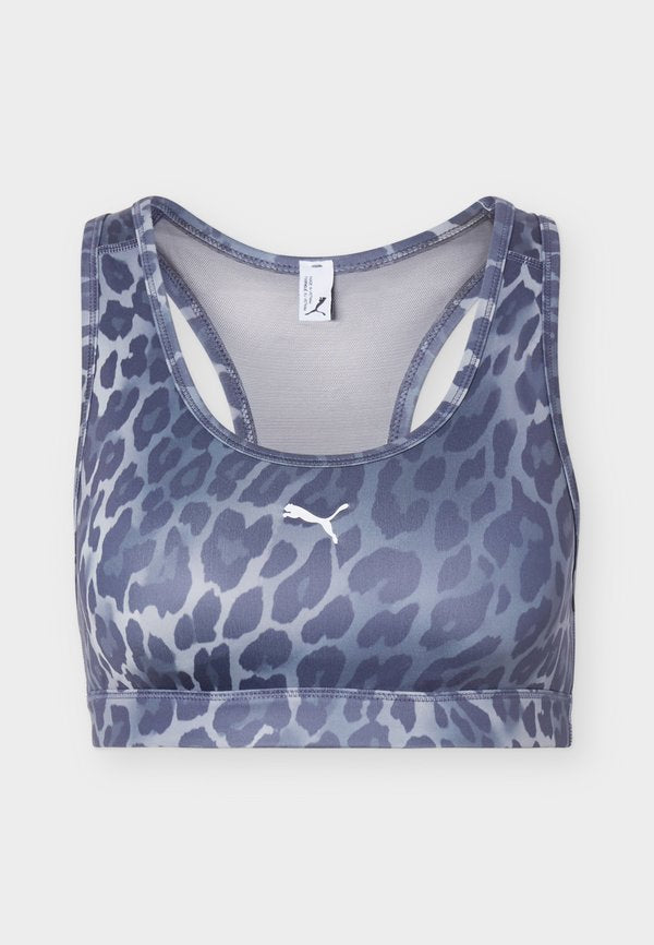 Puma 4KEEPS BRA - Medium support sports bra - inky depths