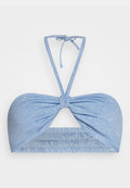 NA-KD ROMEE STRIJD TIE DETAIL TOP