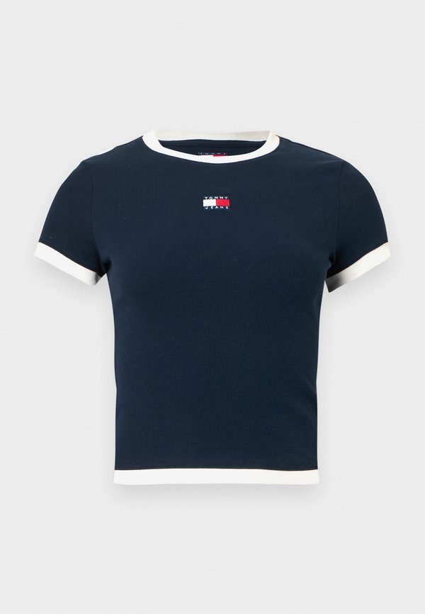 Tommy Jeans TOMMY BADGE RIBBED SLIM T-SHIRT