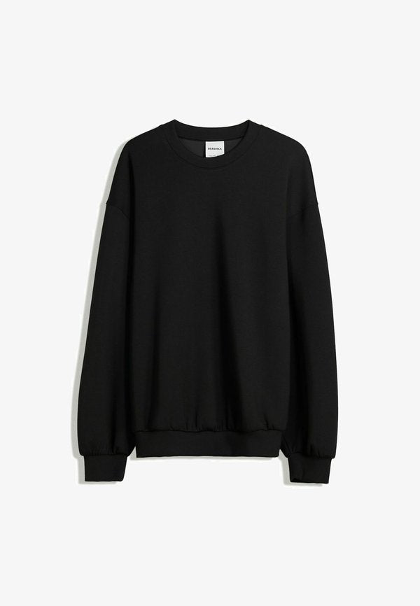 Bershka Sweatshirt - black