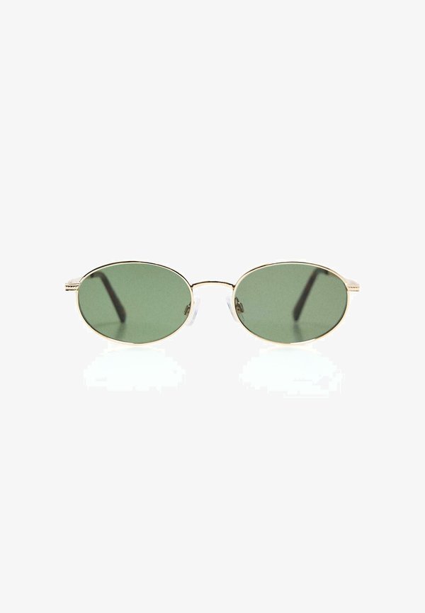 Bershka OVAL - SUNGLASSES 00874419 - Sunglasses - dark green