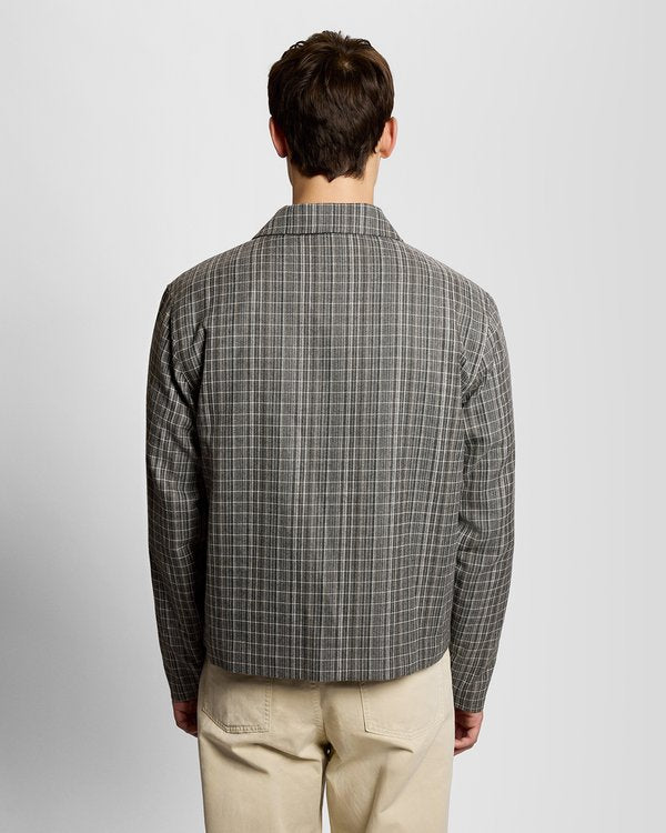 Lyle & Scott MULTI WEAVE COLLARED JACKET