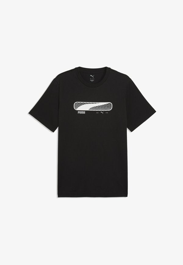Puma PUMA SPORT LOGO PLAY T-SHIRT - Print T-shirt - black