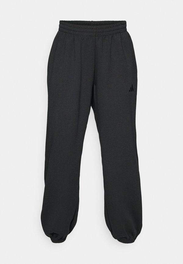 adidas Sportswear SOFT LUX PANTS - Tracksuit bottoms - black