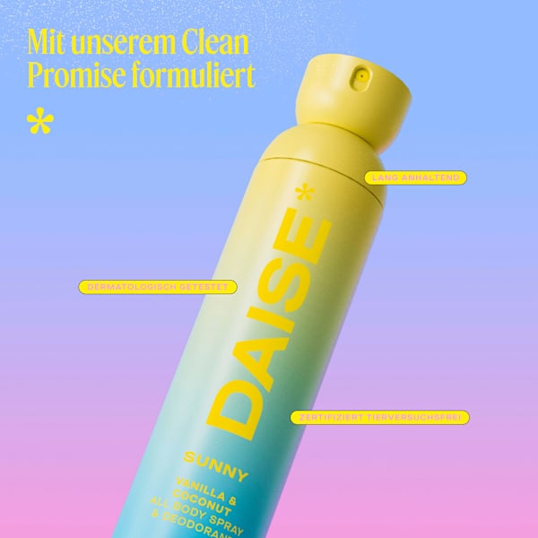 Deospray Sunny Vanille & Kokos DAISE