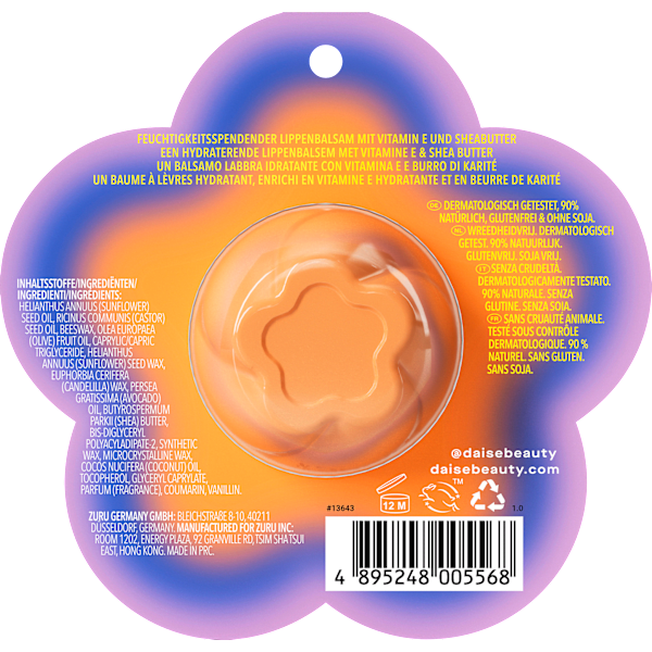 Lippenpflege Lip Balm Very Vanilla DAISE