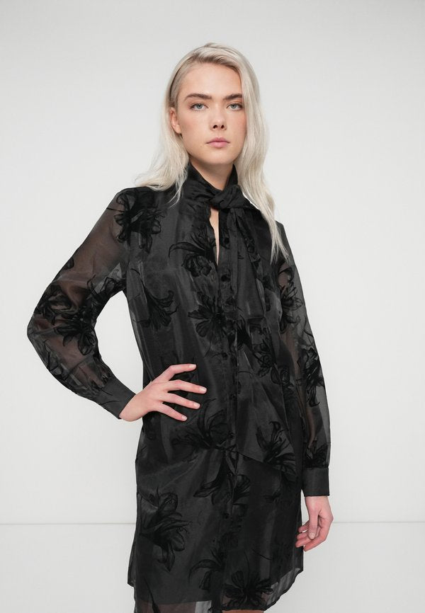 YAS YASLINGU TIE DRESS