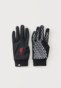 adidas Performance LIVERPOOL FIELDPLAYER GLOVES UNISEX - Goalkeeping gloves - black/strawberry red