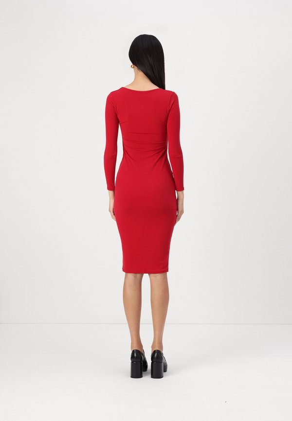 WAL G. SQUARE NECK MIDI
