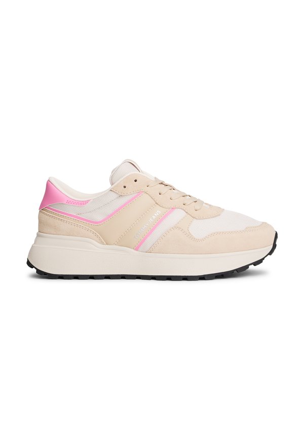 Tommy Jeans SUEDE CLEAT MIXED TEXTURE TRAINERS