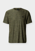 adidas Performance Sports T-shirt - olive strata melange