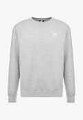 Nike Sportswear CRW - Hoodie - grey heather/white