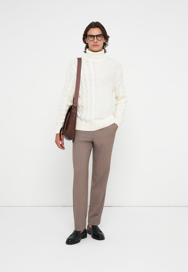 TOM TAILOR DENIM RELAXED CABLE ROLL NECK
